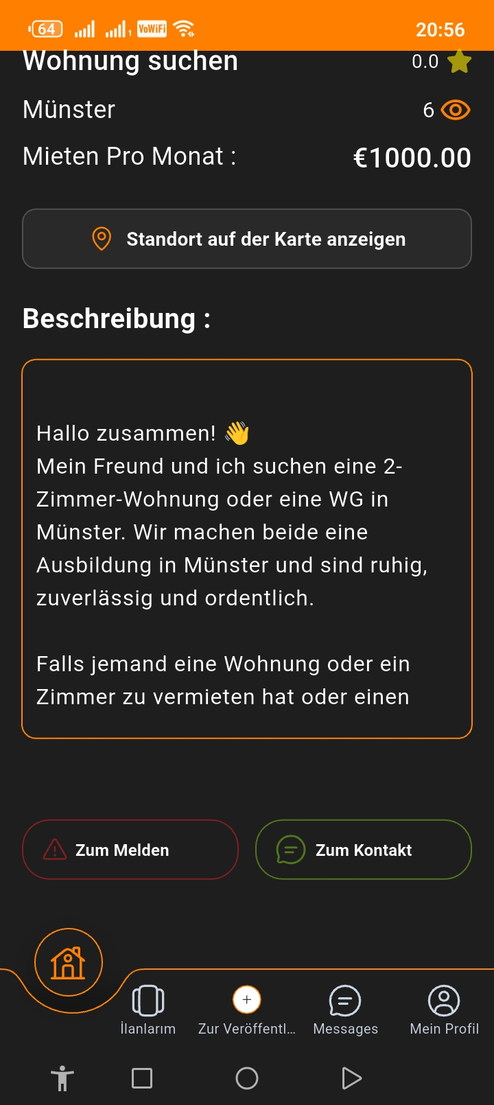 Kleinanzeigen-Plattform (App & Web) zu verkaufen